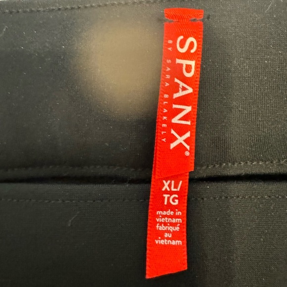 Spanx Womens The Perfect Black Pant ankle Leggings Classic Black Size 1X - Picture 4 of 6